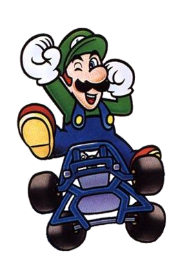 Super Mario Kart - Luigi.