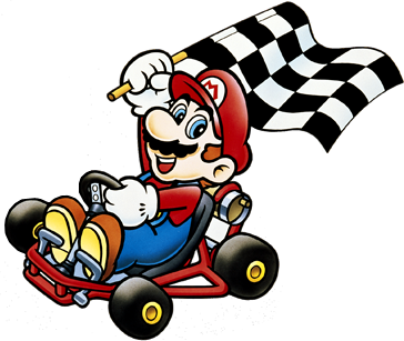 Super Mario Kart - Mario.