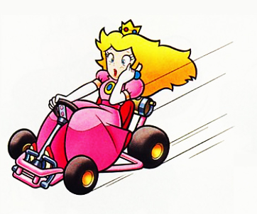 Super Mario Kart - Princess Peach.
