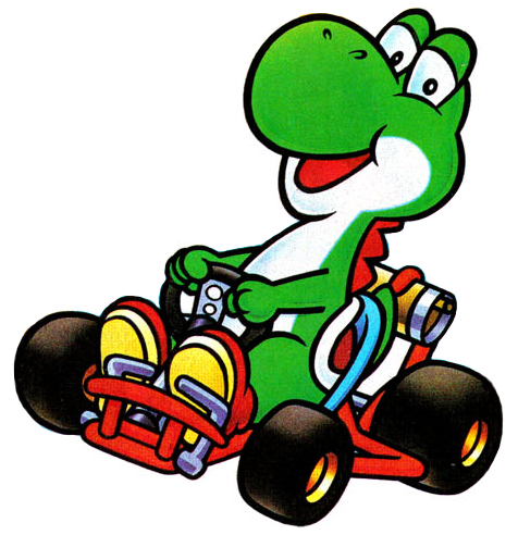 Super Mario Kart - Yoshi.
