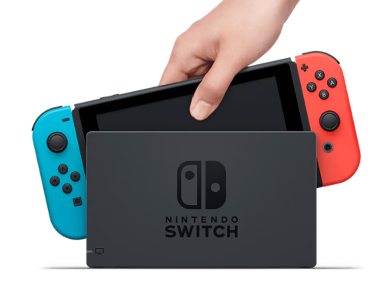 Switch® game console, Joy-Cons, and Docking Station.