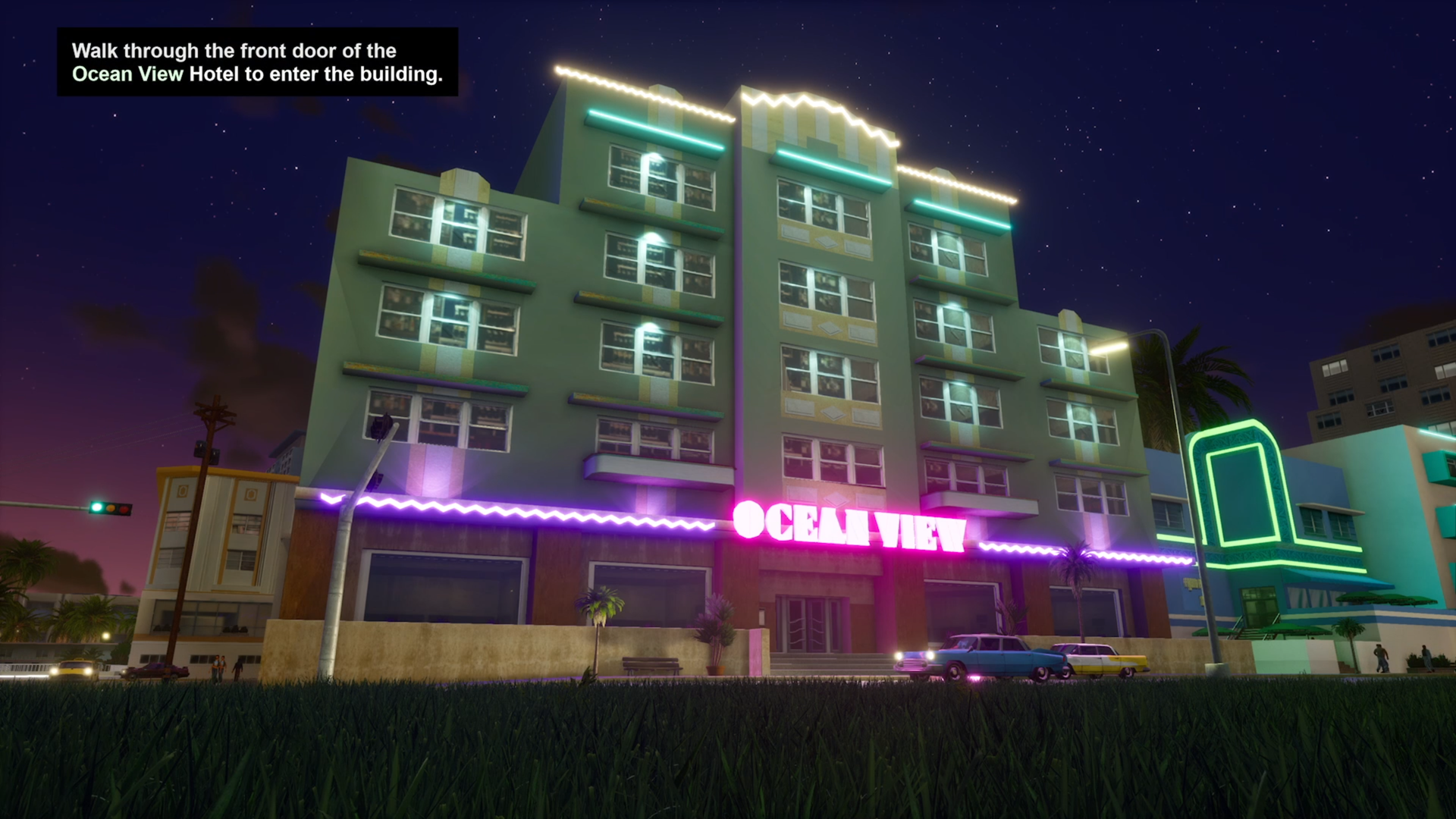 Grand Theft Auto Vice City™ Ocean View Hotel.