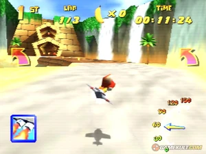 Diddy Kong Racing Jungle Falls.