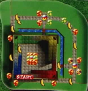 Diddy Kong Racing Smokey Castle (T.T. Trial) map.