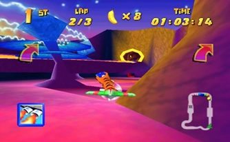 Diddy Kong Racing Spacedust Alley 2.