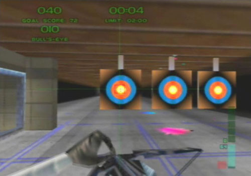 Perfect Dark Firing Range Crossbow.