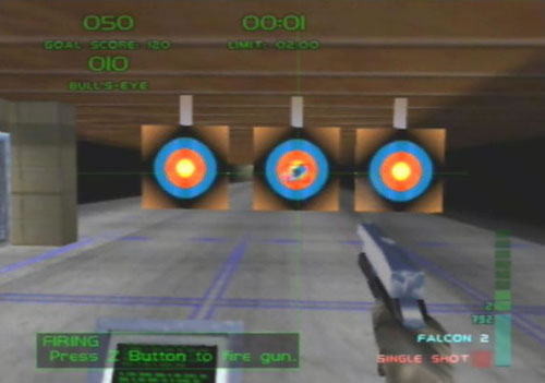 Perfect Dark Firing Range Falcon 2.