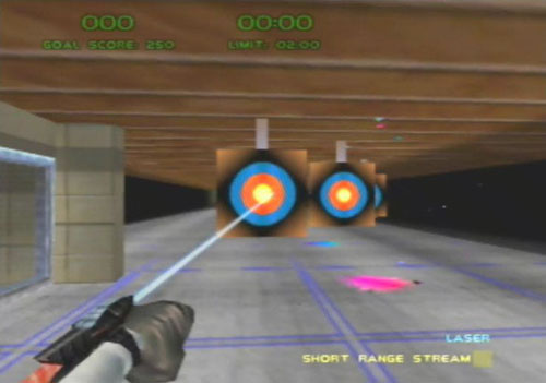 Perfect Dark Firing Range Laser.