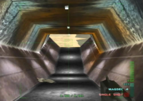 Perfect Dark Mission 4.1 Area 51 - Infiltration 16.