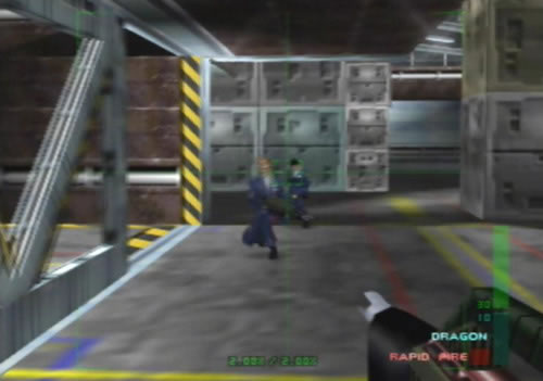 Perfect Dark Mission 4.2 Area 51 - Rescue 07.