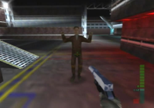 Perfect Dark Mission 4.2 Area 51 - Rescue 10.