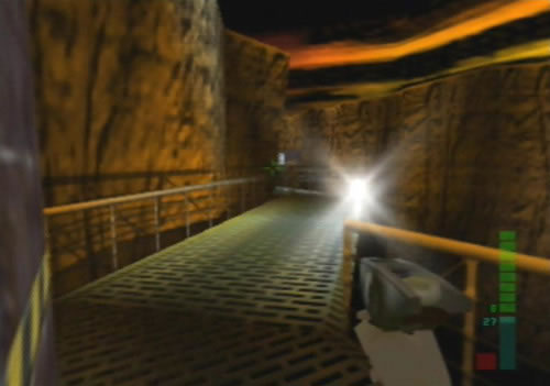 Perfect Dark Mission 4.3 Area 51 - Escape 11.