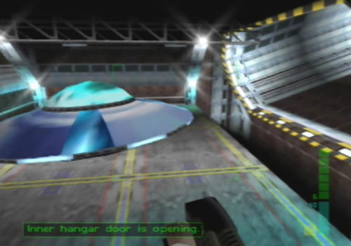 Perfect Dark Mission 4.3 Area 51 - Escape 37.