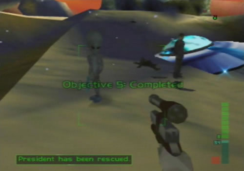 Perfect Dark Mission 5.3 Crash Site Confrontation 38.