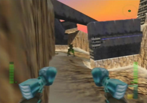 Perfect Dark Mission 9 Skedar Ruins - Battle Shrine 20.