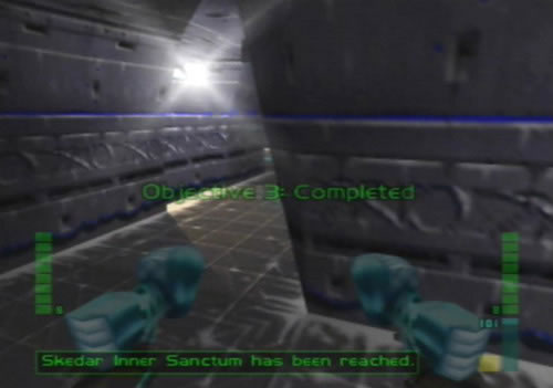 Perfect Dark Mission 9 Skedar Ruins - Battle Shrine 33.