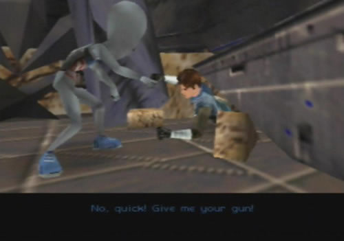 Perfect Dark Mission 9 Skedar Ruins - Battle Shrine 44.