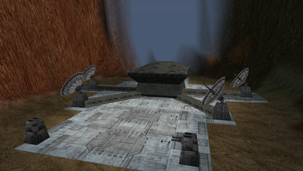 Kile Sensor Array on 3. Assault on Kile II from Star Wars: Rogue Squadron - Chapter II.