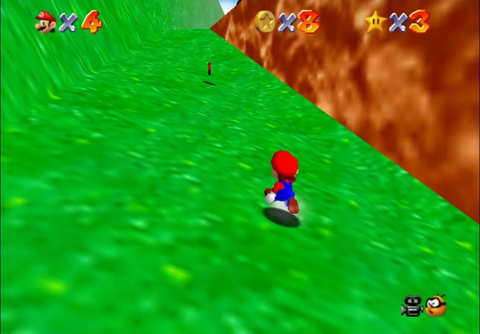 Super Mario 64 - 4. Find the 8 Red Coins - Bob-omb Battlefield 7.