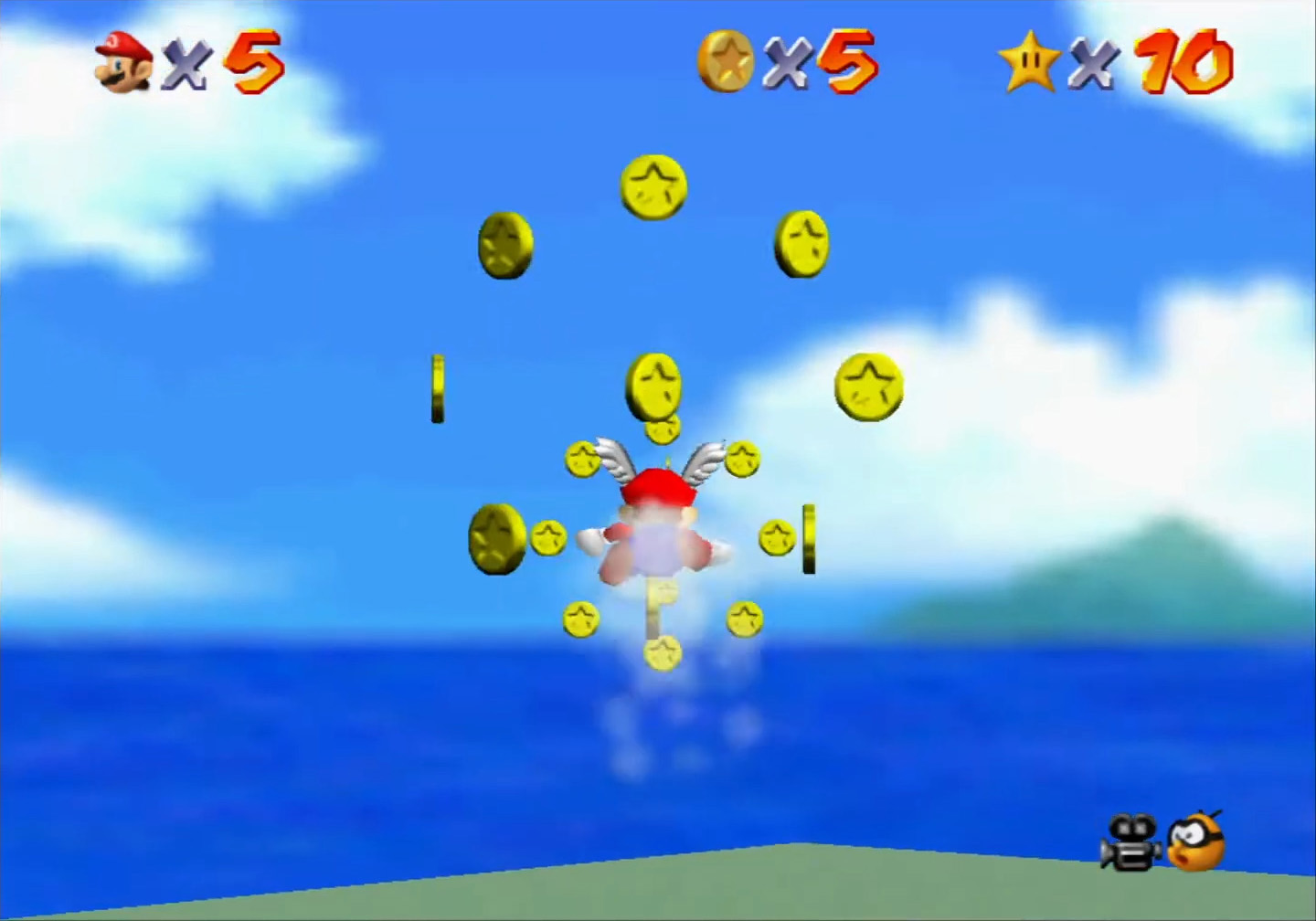 Super Mario 64 - 5. Mario Wings to the Sky - Bob-omb Battlefield 3.