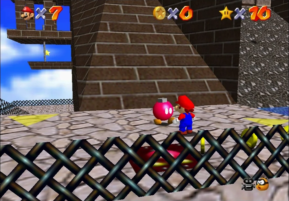 Super Mario 64 - 3. Shoot into the Wild Blue - Whomp’s Fortress 1.