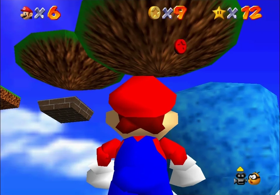 Super Mario 64 - 4. Red Coins on the Floating Isle - Whomp’s Fortress 2a.