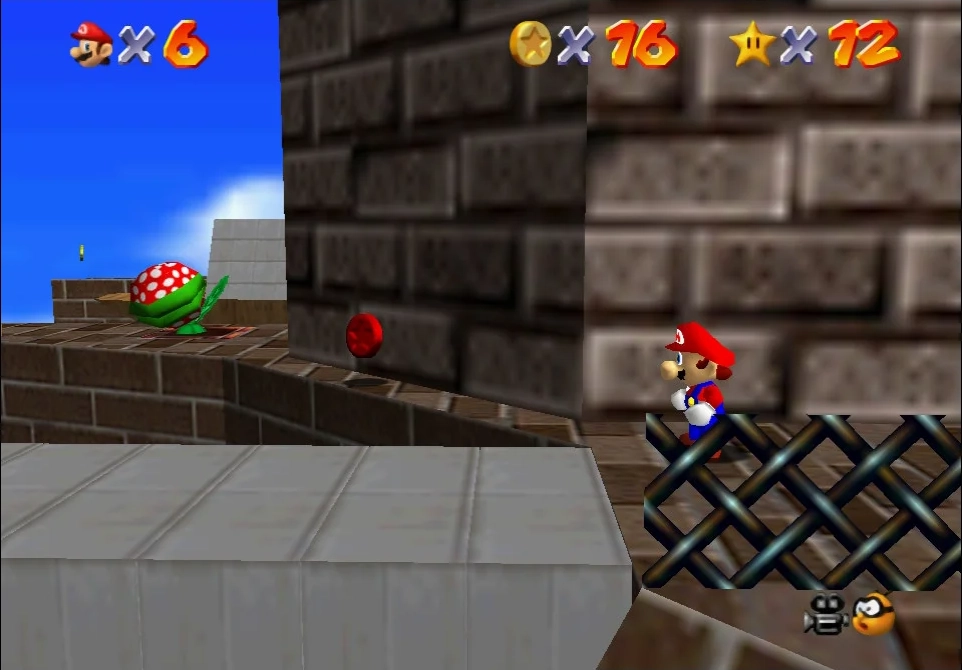 Super Mario 64 - 4. Red Coins on the Floating Isle - Whomp’s Fortress 5.