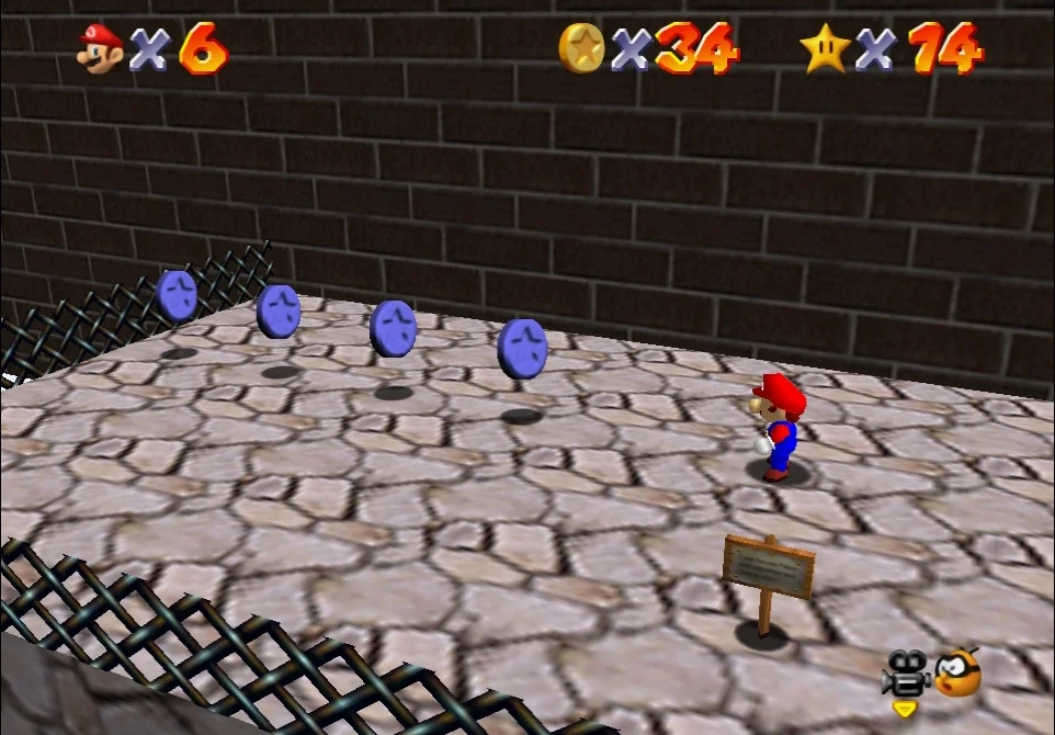 Super Mario 64 - 7. 100 Coins Star - Whomp’s Fortress 2.