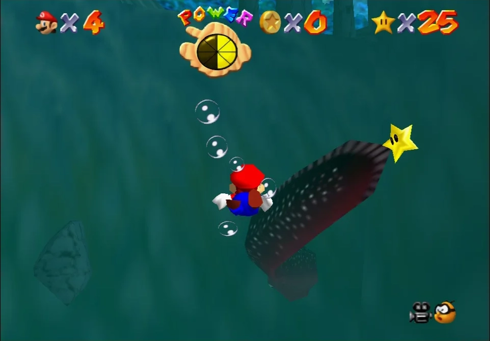 Super Mario 64 - 2. Can the Eel Come out and Play? - Jolly Roger Bay 2.