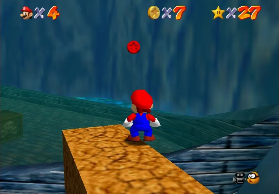 Super Mario 64 - 4. Red Coins on the Ship Afloat - Jolly Roger Bay 6.