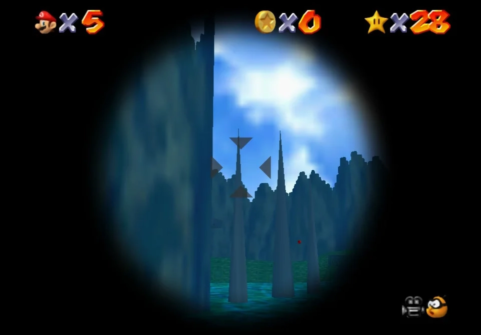 Super Mario 64 - 5. Blast to the Stone Pillar - Jolly Roger Bay 2.