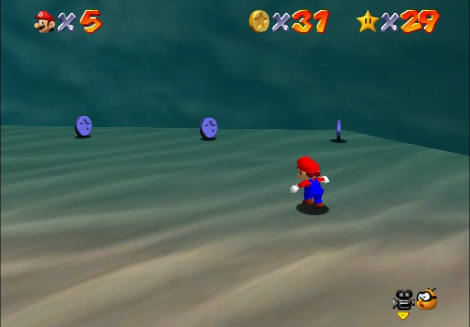 Super Mario 64 - 7. 100 Coins Star - Jolly Roger Bay 3.