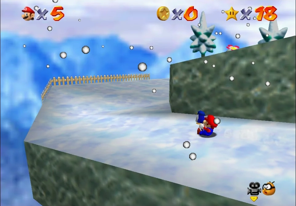 Super Mario 64 - 2. Li’l Penguin Lost - Cool, Cool Mountain 2.