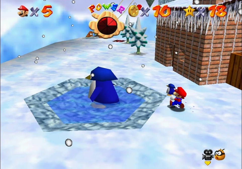 Super Mario 64 - 2. Li’l Penguin Lost - Cool, Cool Mountain 4.