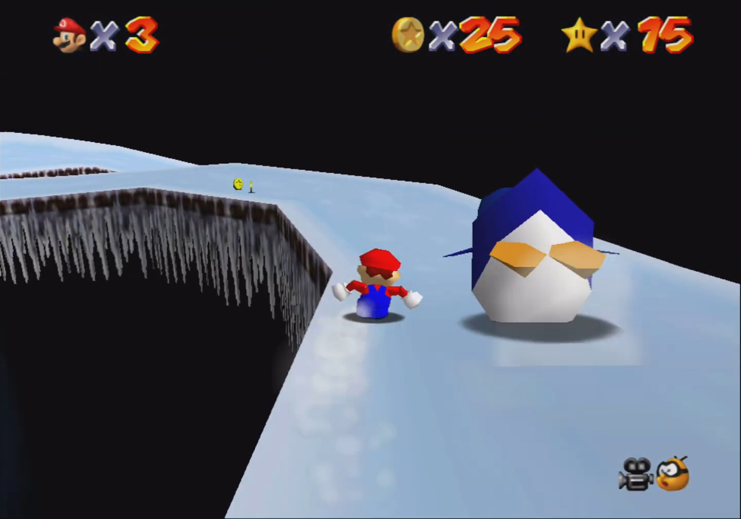 Super Mario 64 - 3. Big Penguin Race - Cool, Cool Mountain 2.