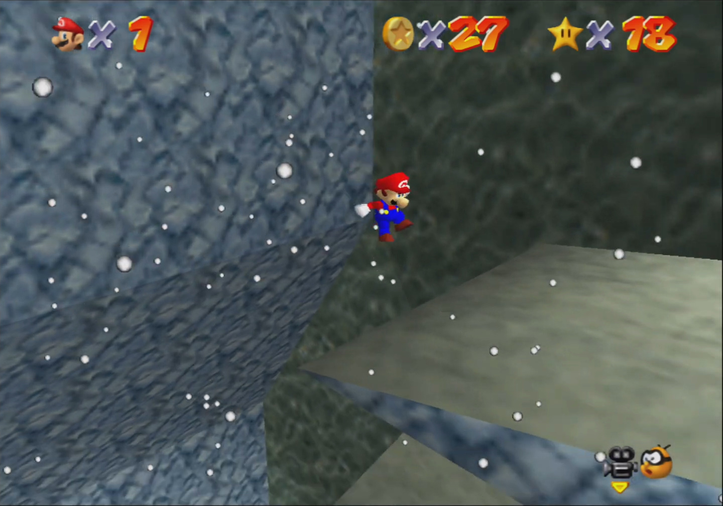 Super Mario 64 - 6. Wall Kicks will Work - Cool, Cool Mountain 5.