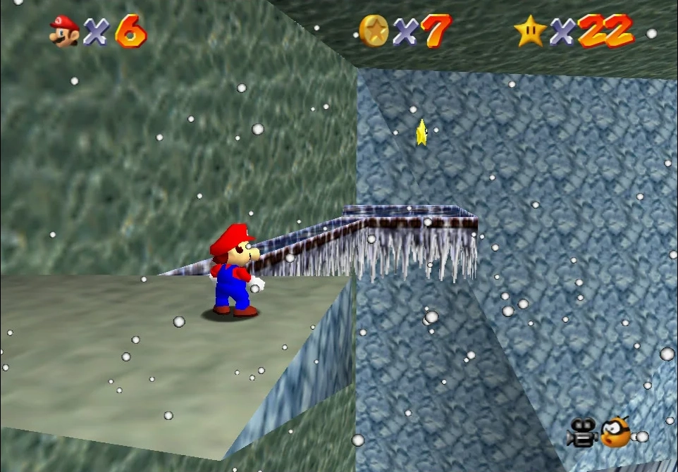 Super Mario 64 - 6. Wall Kicks will Work - Cool, Cool Mountain 6.