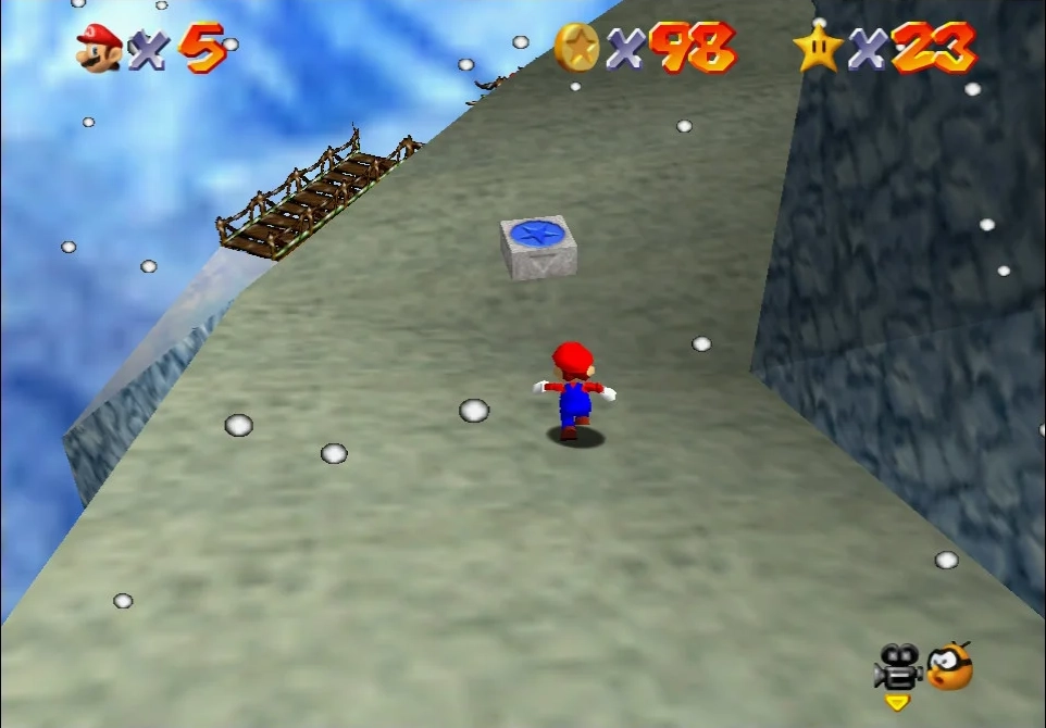 Super Mario 64 - 7. 100 Coins Star - Cool, Cool Mountain 3.