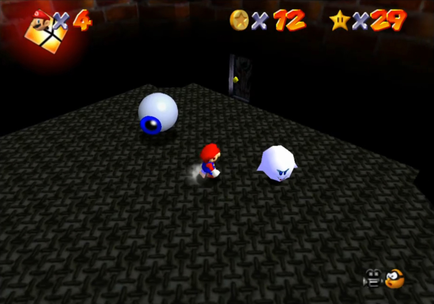 Super Mario 64 - 1. Go on a Ghost Hunt - Big Boo's Haunt 2.