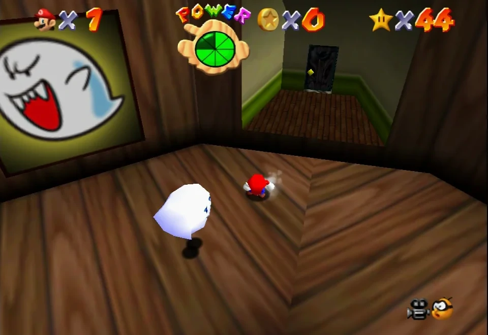 Super Mario 64 - 2. Ride Big Boo’s Merry-Go-Round - Big Boo's Haunt 2.