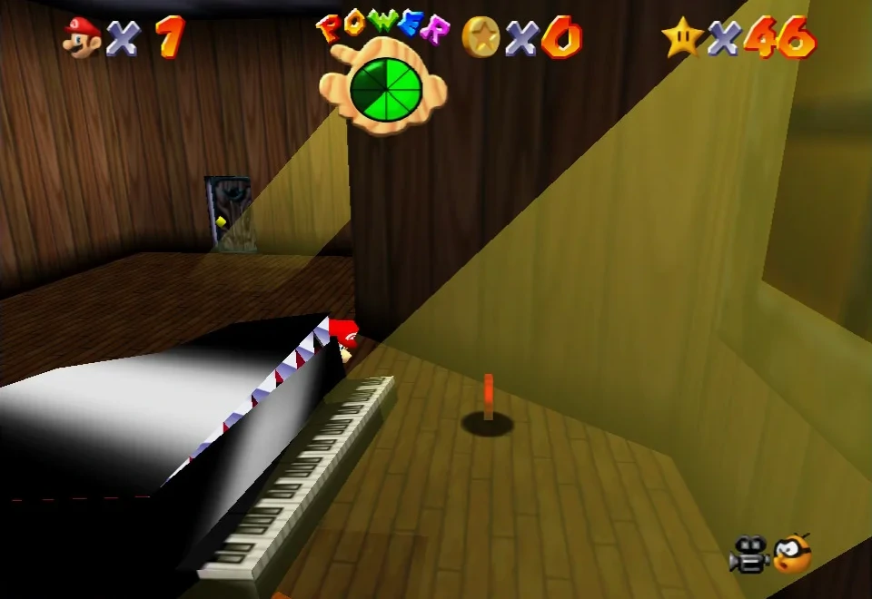 Super Mario 64 - 4. Seek the 8 Red Coins - Big Boo's Haunt 1.