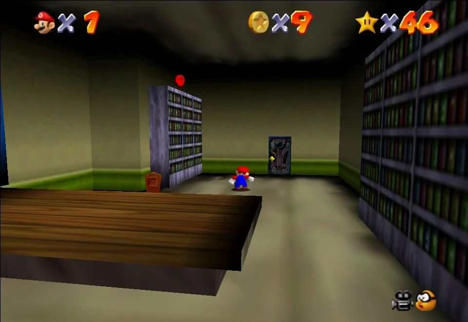 Super Mario 64 - 4. Seek the 8 Red Coins - Big Boo's Haunt 3.