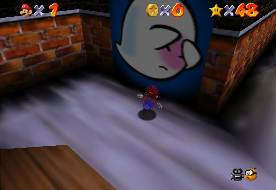 Super Mario 64 - 6. Eye to Eye in the Secret Room - Big Boo's Haunt 2.