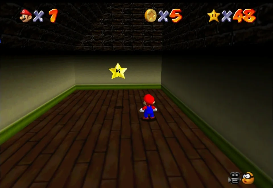 Super Mario 64 - 6. Eye to Eye in the Secret Room - Big Boo's Haunt 4.