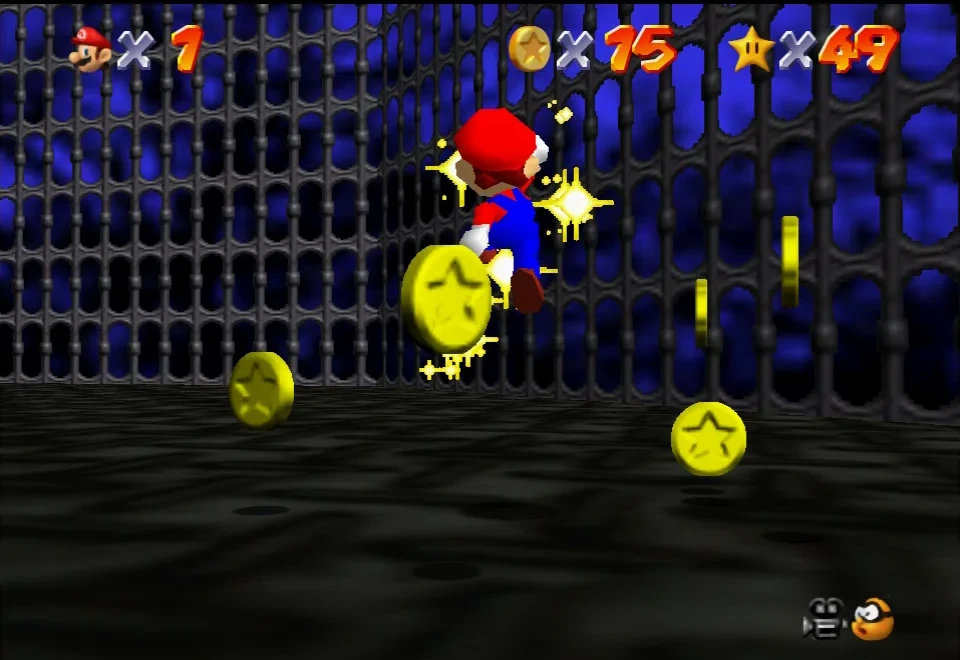 Super Mario 64 - 7. 100 Coins Star - Big Boo's Haunt 1.