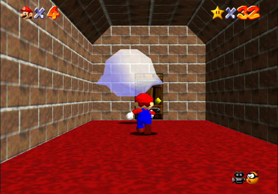 Super Mario 64 - Big Boo's Haunt - Big Boo's Haunt Entrance 1.