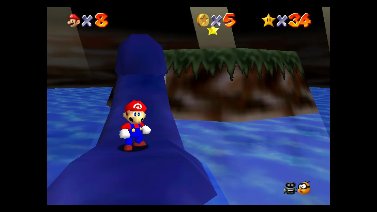 Super Mario 64 - 1. Swimming Beast in the Cavern - Hazy Maze Cave 3.