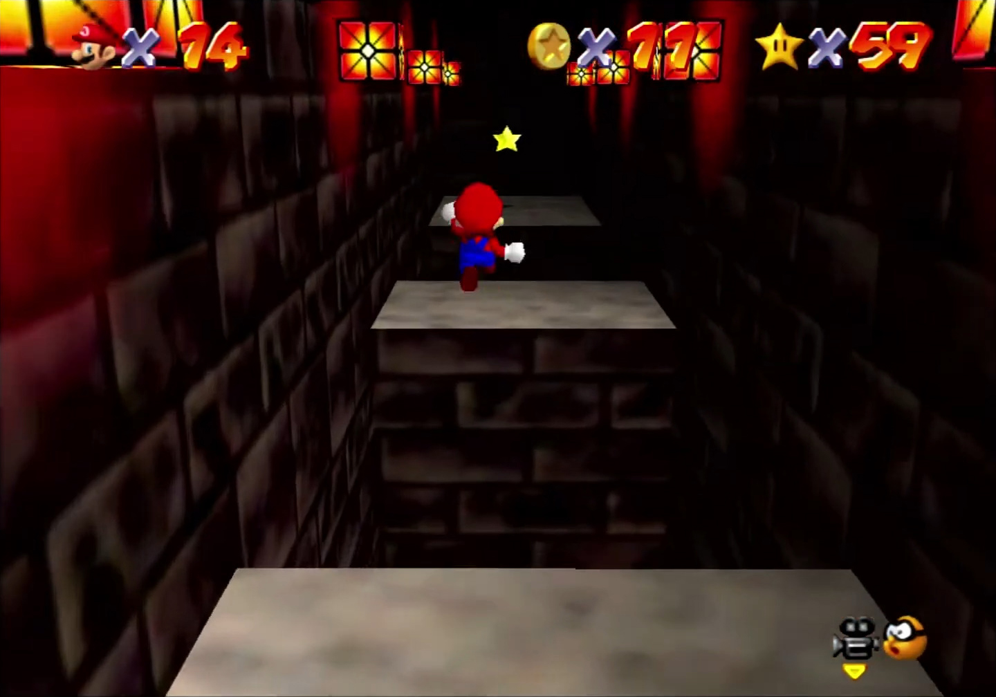 Super Mario 64 - 3. Metal-Head Mario Can Move! - Hazy Maze Cave 5.