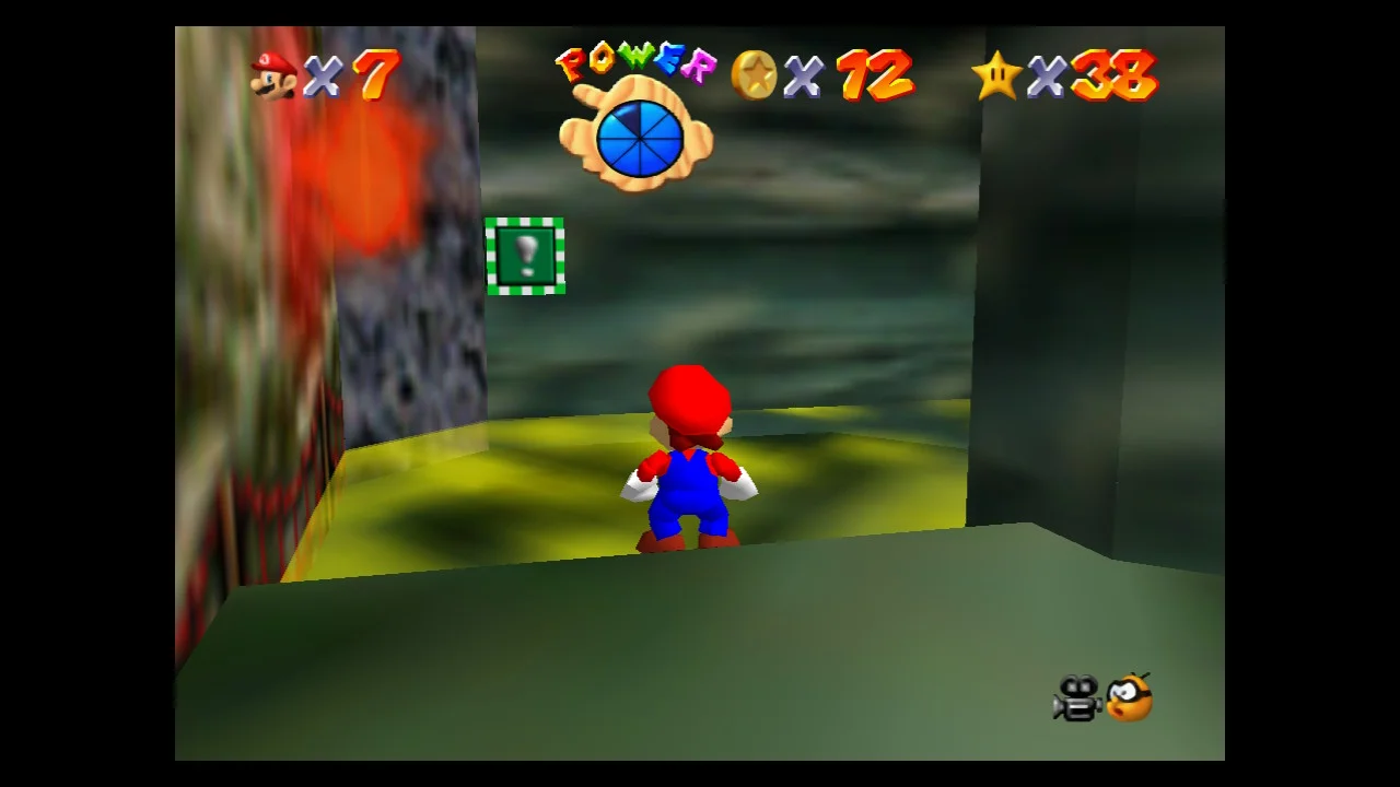 Super Mario 64 - 4. Navigating the Toxic Maze - Hazy Maze Cave 2.