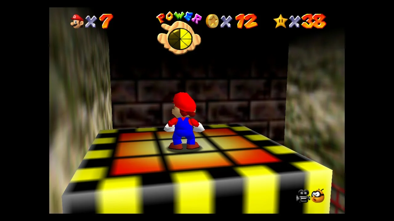 Super Mario 64 - 5. A-Maze-ing Emergency Exit - Hazy Maze Cave 5.